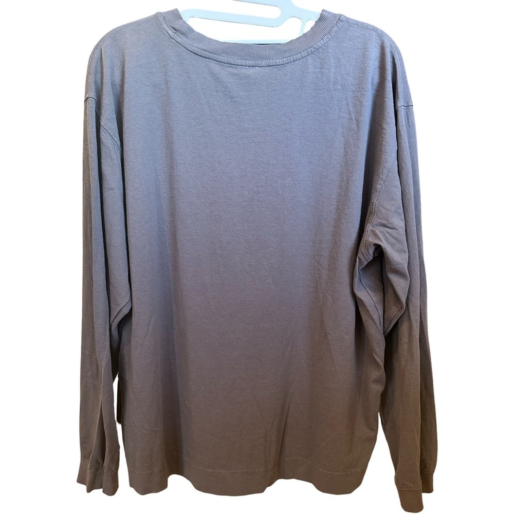 Free People Intimately NWOT Long Sleeve Crewneck Tee Gray Women’s Size XS - Picture 2 of 6